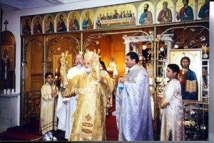 Visit of Patriarch Grgeory III, June 9, 2002