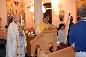 St. Thomas Sunday, Baouth Service, reading of the Gospel in various languages April 15, 2012