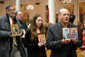 Sunday of Orthodoxy - Icon Procession 2-14-16